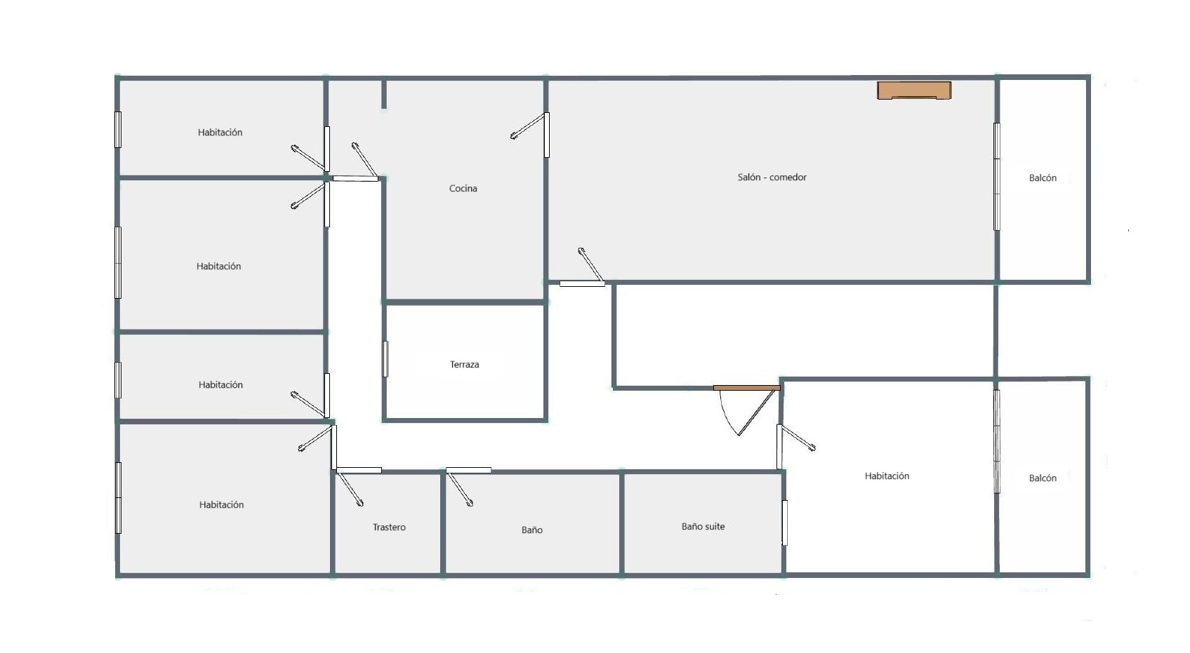 [Imagen de plano detallado del piso]