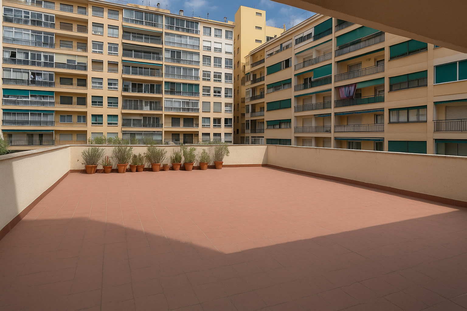 [Imagen de la terraza actual]